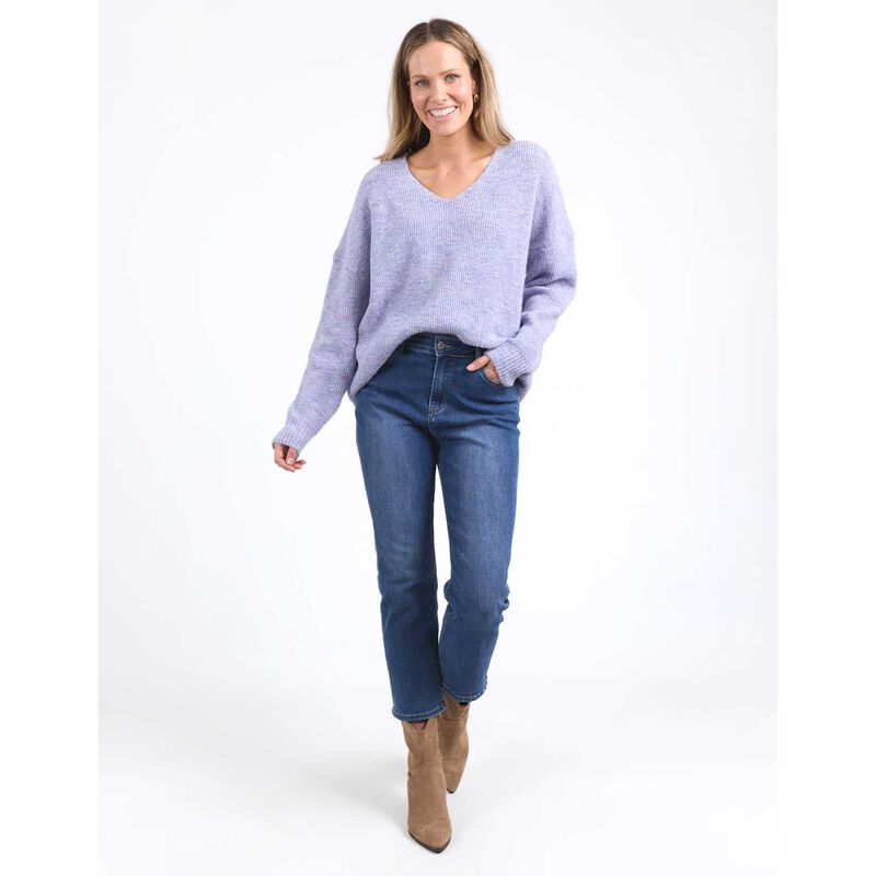 ELM Verity V Neck Knit Jersey image number 3